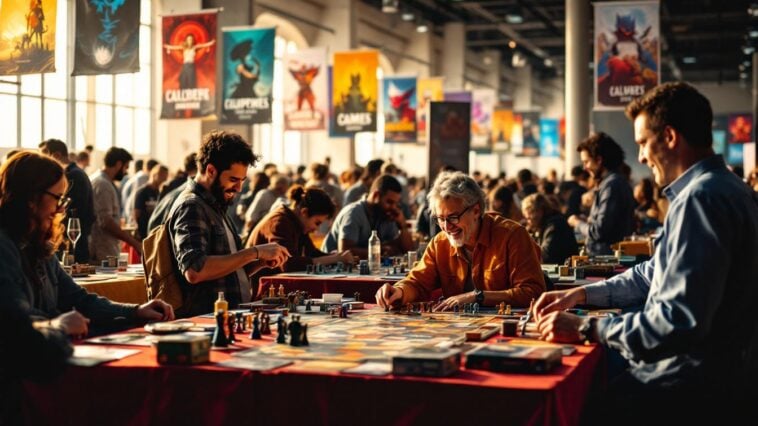 plongez dans l’univers passionnant des jeux de société en découvrant les titres les plus captivants présentés lors du plus grand salon américain. explorez les nouveautés à ne pas manquer!