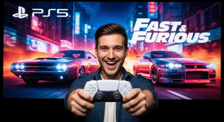 Annonce du jeu Fast & Furious sur PS5 et switch