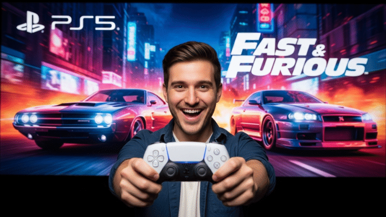 Annonce du jeu Fast & Furious sur PS5 et switch