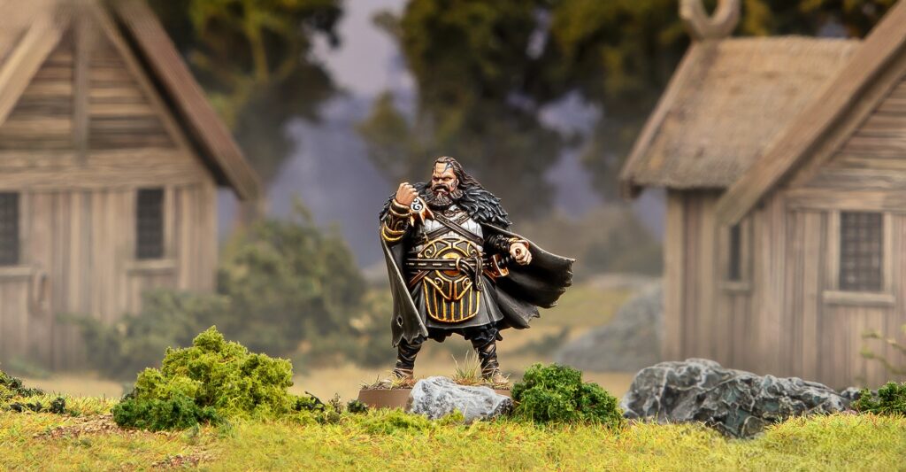 La nouvelle figurine de Helm Hammerhand enflamme La Terre du Milieu
