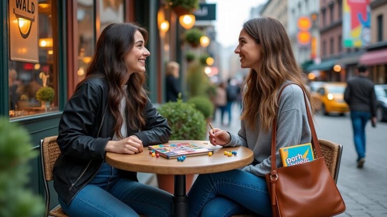 découvrez comment une rencontre imprévue révèle des passions partagées pour les jeux de société, les thrillers palpitants et l'énergie de la vie citadine. une histoire où affinités et surprises transforment le quotidien.