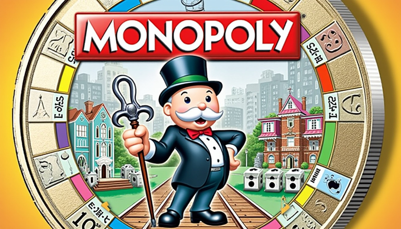 découvrez la pièce de 50p en édition spéciale créée pour célébrer les 90 ans de monopoly ! un hommage unique au célèbre jeu de société, à collectionner ou offrir aux passionnés.