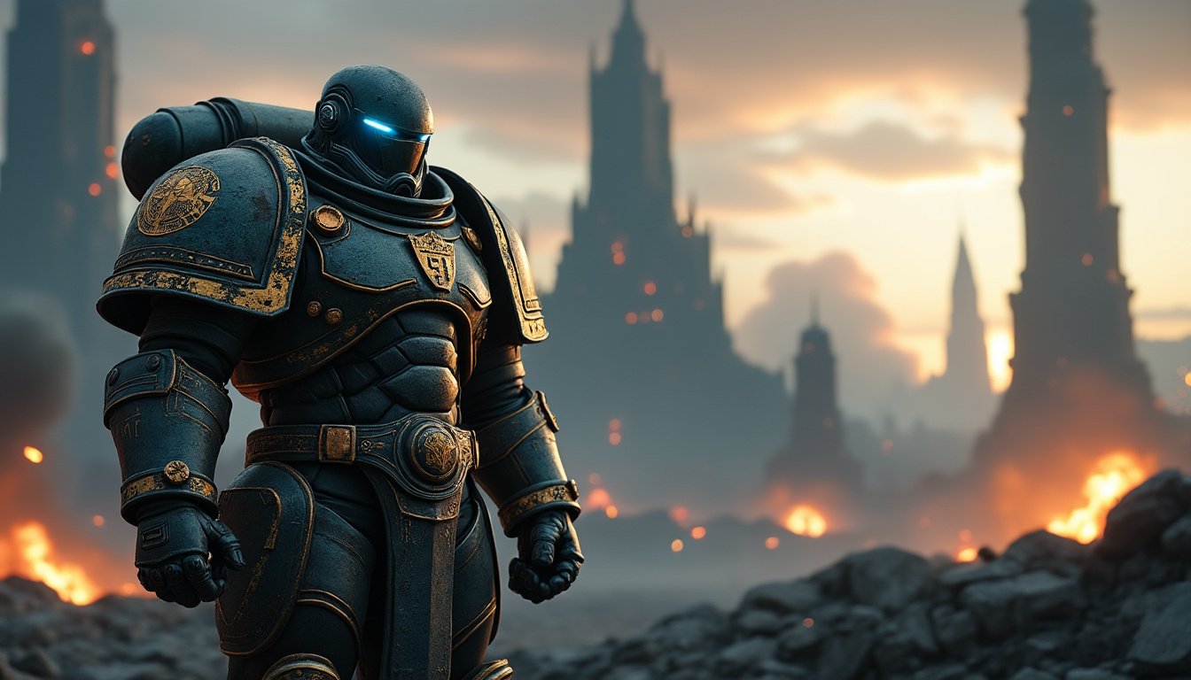 découvrez l’armure de pouvoir des space marines dans warhammer 40k : son histoire, ses caractéristiques technologiques et son importance stratégique au sein de l’imperium de l’humanité.