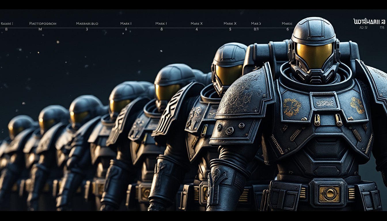 découvrez tout sur l'armure de pouvoir des space marines dans l'univers de warhammer 40k : son histoire, ses caractéristiques et son rôle emblématique dans la bataille pour l'humanité.