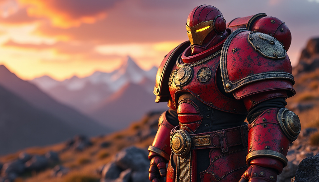 L’Armure de Pouvoir des Space Marines dans l’univers de Warhammer 40K