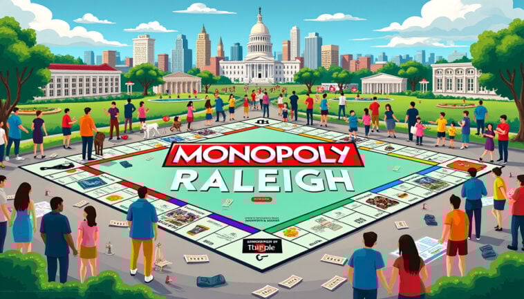 découvrez comment la ville de raleigh se prépare à lancer son édition spéciale du célèbre jeu monopoly, mettant en avant ses lieux emblématiques et son esprit local. un événement ludique attendu par tous les habitants !