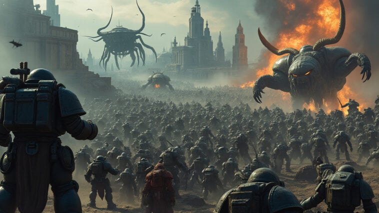 découvrez une armée de départ à 1000 points pour chaque faction de warhammer 40k ! idéal pour débuter, optimiser vos choix et construire votre force dans l'univers de warhammer 40 000.