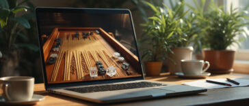 Découvrez le backgammon en ligne et jouez gratuitement depuis votre navigateur sans inscription. Affrontez des joueurs du monde entier dans ce jeu de stratégie classique et améliorez vos compétences en toute simplicité !