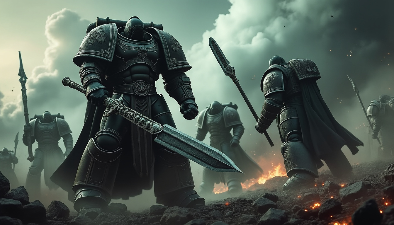 découvrez les armes légendaires et terrifiantes brandies par les primarques traîtres dans l'univers de warhammer 40k. plongez dans l'histoire de ces artefacts de destruction au service du chaos !