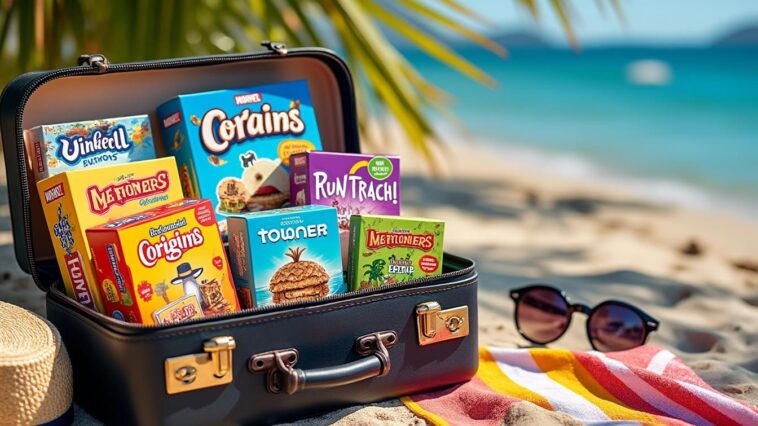 découvrez notre sélection de 5 jeux de société incontournables à emporter dans vos bagages pour des vacances conviviales et amusantes en famille ou entre amis.