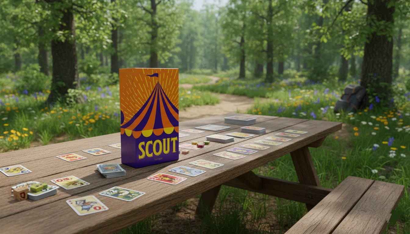 Optez pour le jeu Scout pour un moment ensemble et fun.