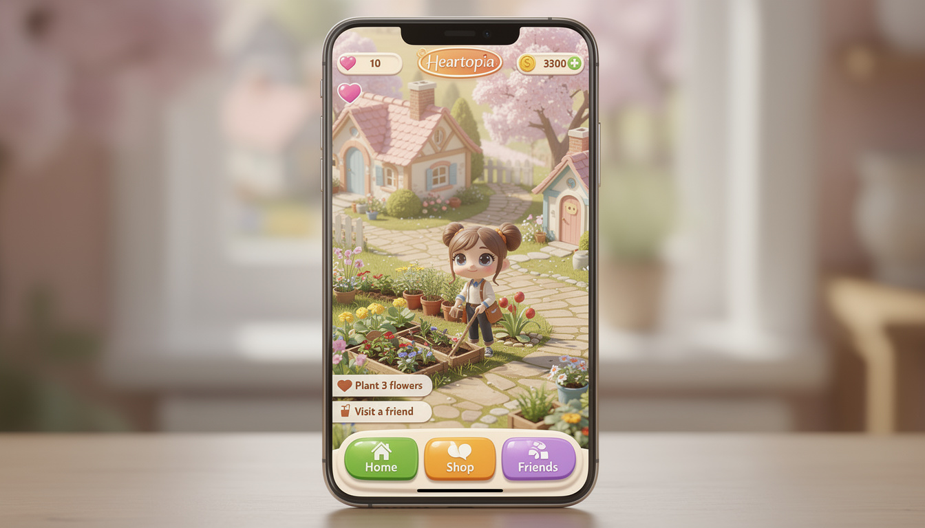 découvrez heartopia, le nouveau jeu mobile cosy qui charme les joueurs avec son univers apaisant et ses personnages attachants. plongez dans une aventure relaxante et captivante dès aujourd'hui !