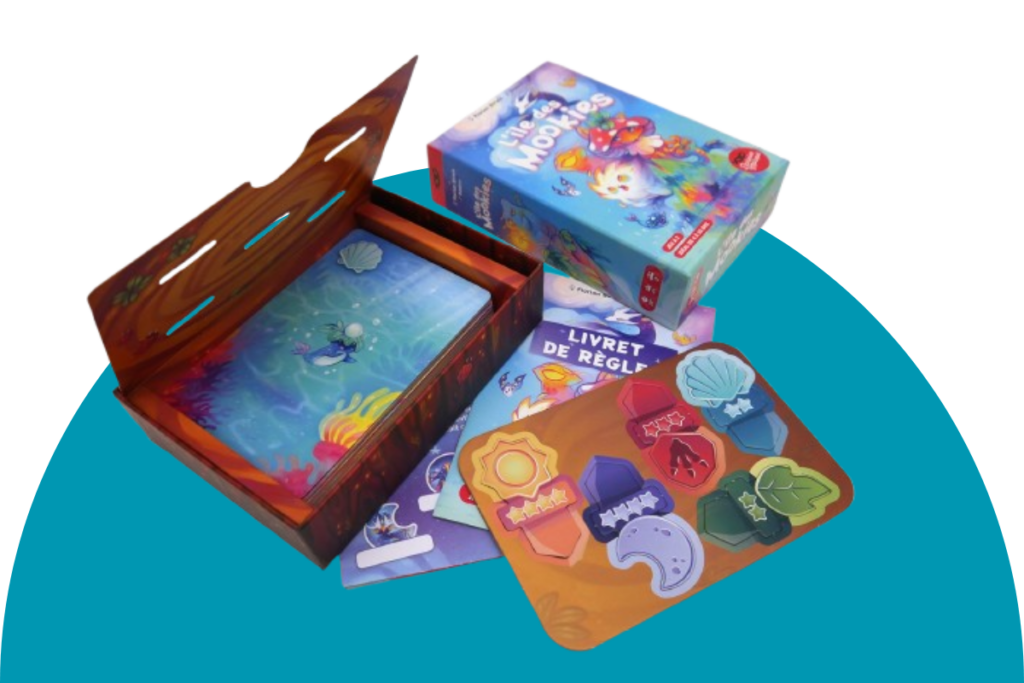 L'Île des Mookies, jeu facile à installer