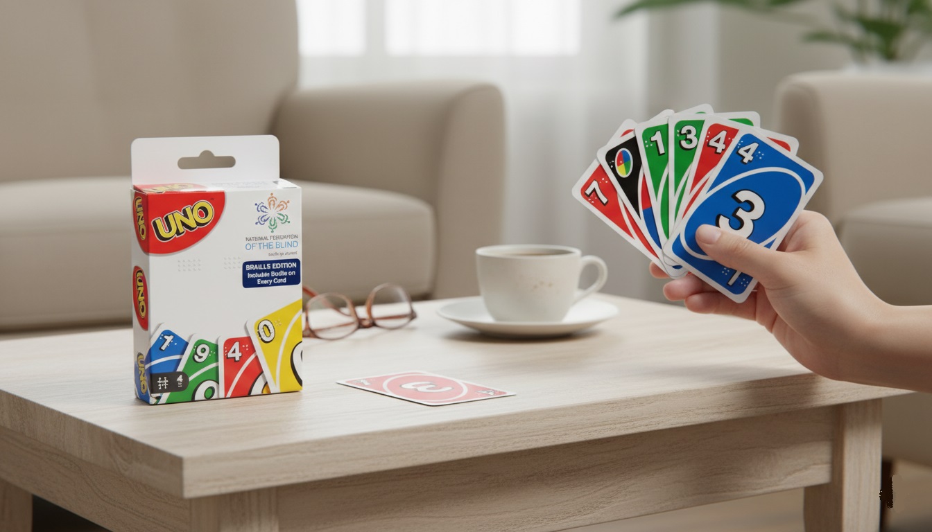 UNO sort une édition en braille pour une accessibilité universelle