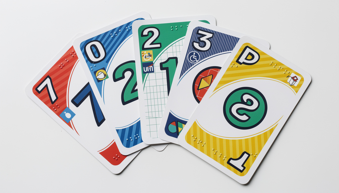 découvrez l'édition en braille du célèbre jeu uno, conçue pour promouvoir une accessibilité universelle et permettre à tous de jouer ensemble.