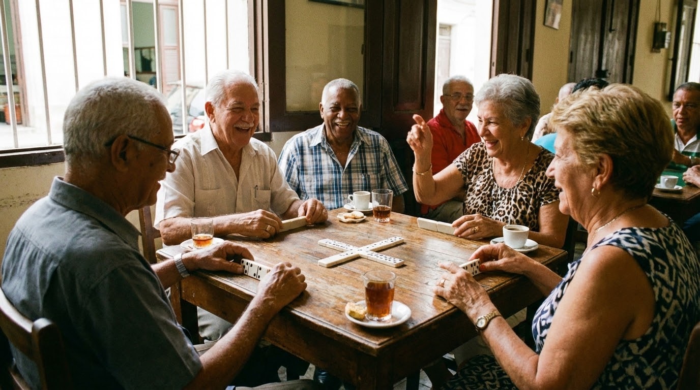 Pourquoi les seniors dominent le jeu de domino ?