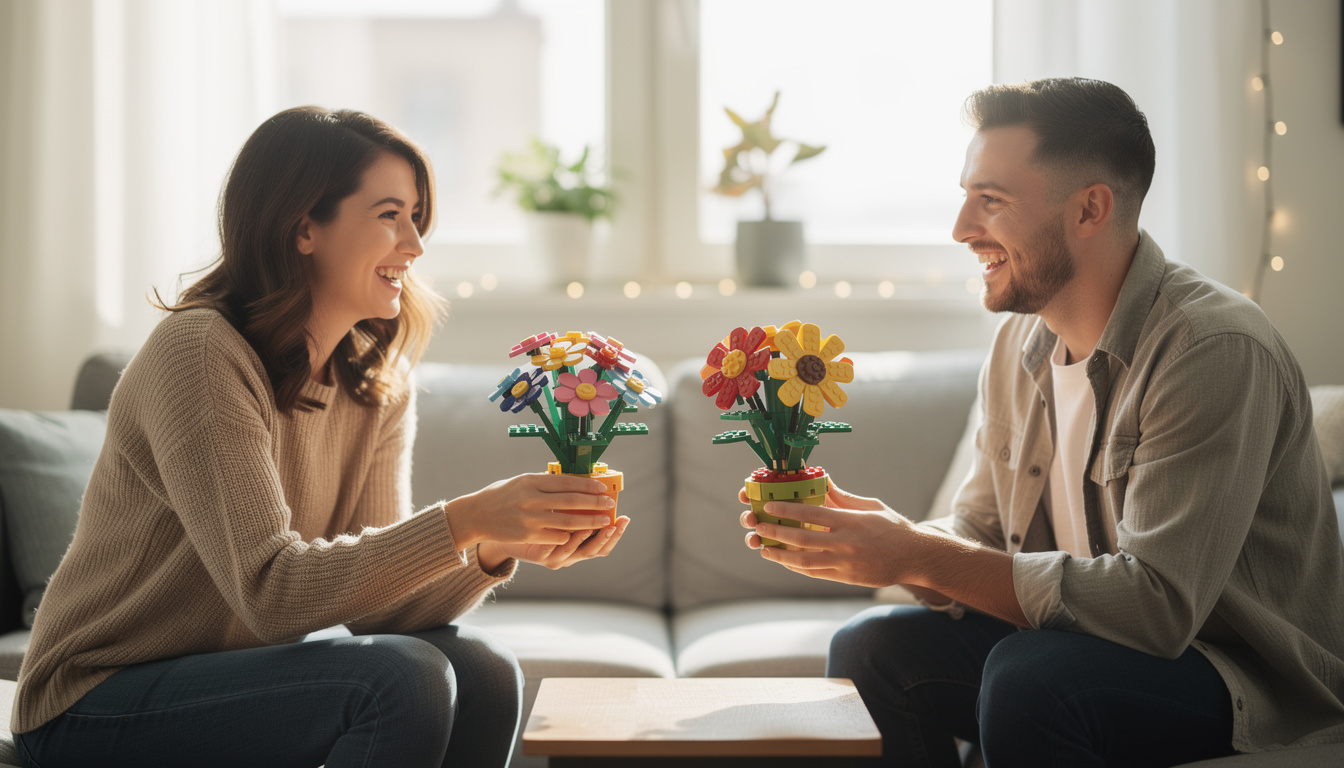 découvrez l'idée cadeau parfaite pour la saint-valentin : une plante lego originale et abordable, idéale pour surprendre votre moitié avec un présent créatif et unique.