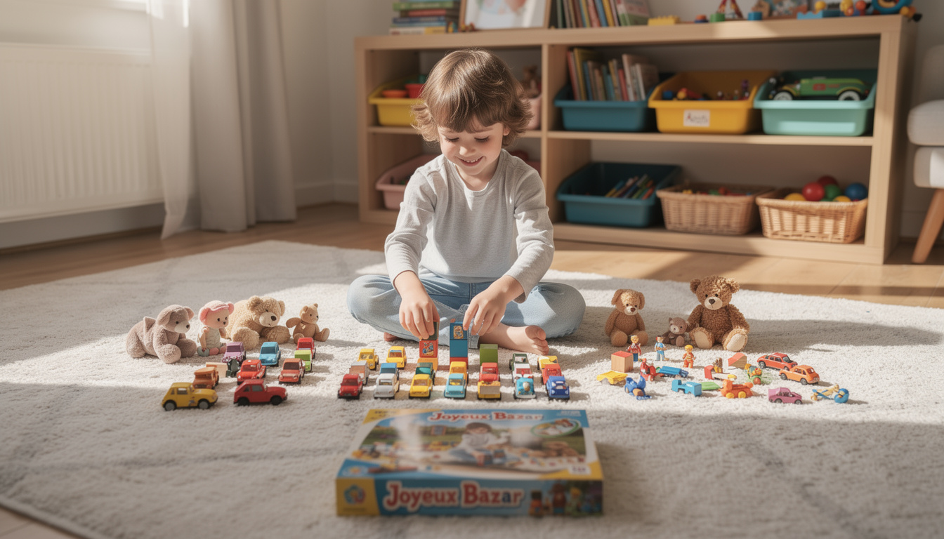 découvrez joyeux bazar, le jeu d'enfant idéal pour apprendre à ranger en s'amusant. une façon ludique et efficace d'enseigner l'organisation aux plus petits.