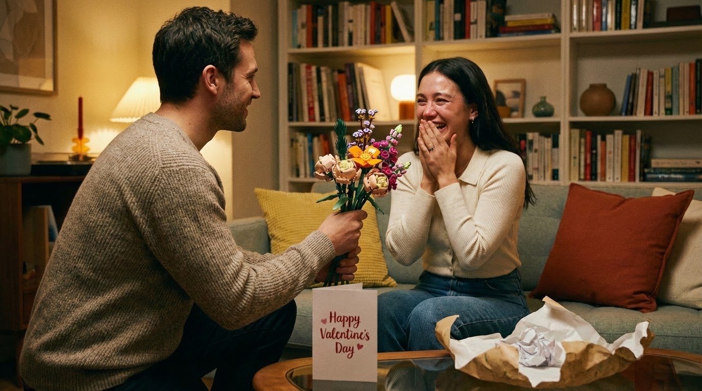 Idée cadeau Saint-Valentin : la plante LEGO à petit prix