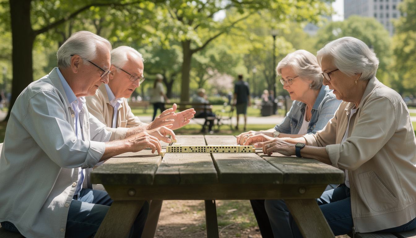 découvrez pourquoi les seniors excellent au jeu de domino, explorant leur expérience, stratégie et patience qui leur permettent de dominer ce jeu classique.