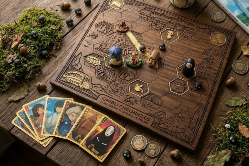 Les jeux de société sur le thème de la Maison Ghibli
