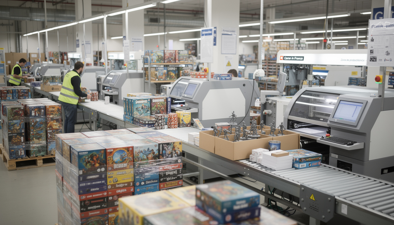 game in france transfère son usine de jeux de société près de nancy, renforçant ainsi sa production locale et son engagement envers l'industrie française.