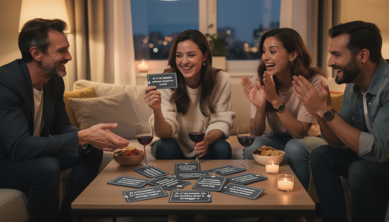 découvrez les questions les plus coquines pour pimenter vos soirées avec le jeu "je n'ai jamais". parfait pour briser la glace et s'amuser entre adultes.