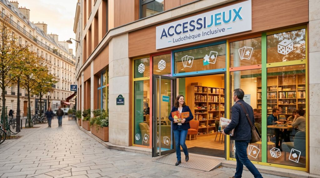 AccessiJeux : ouverture de la plus grande ludothèque de France