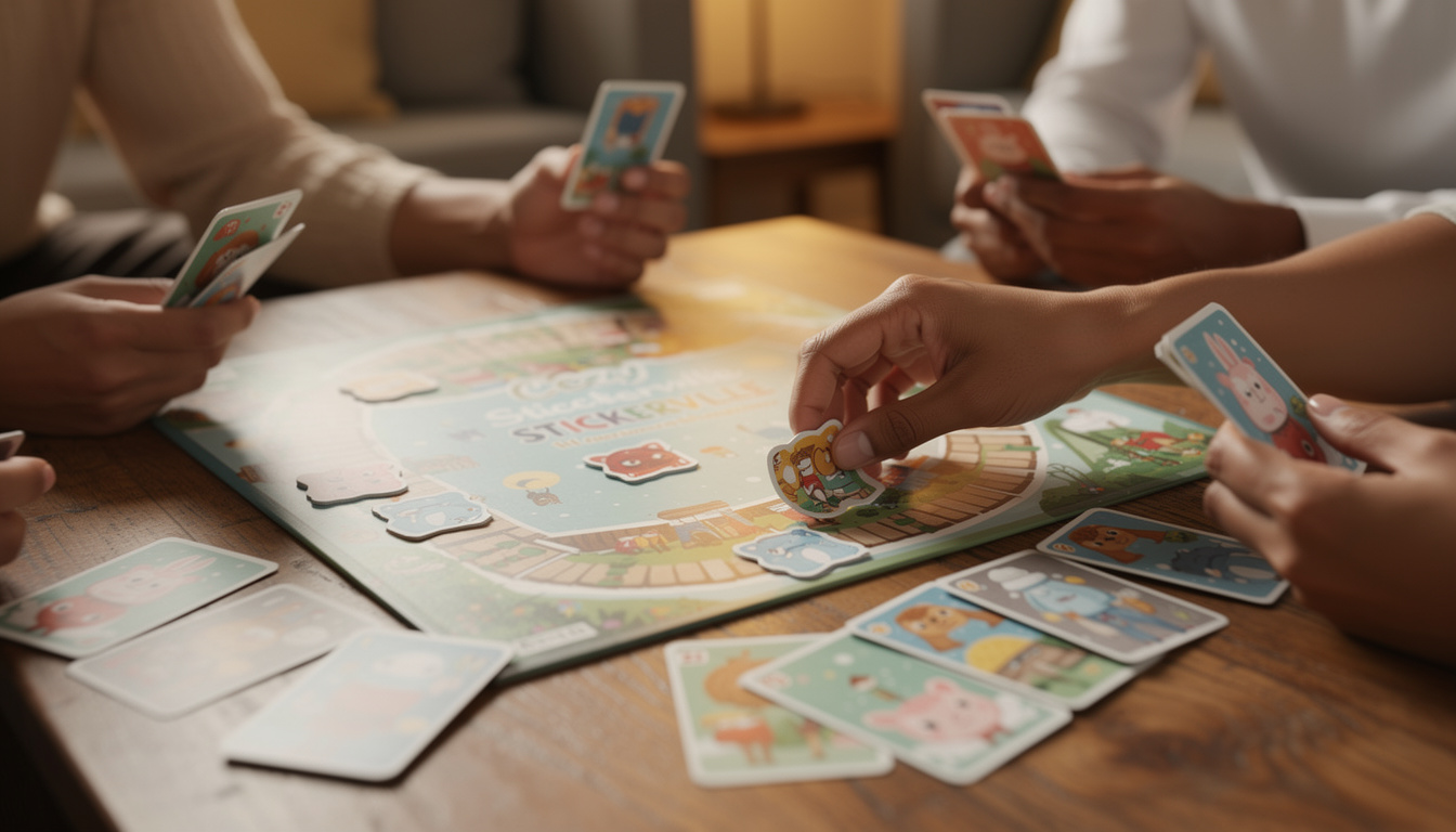 découvrez cozy stickerville, un jeu cozy parfait pour toute la famille, offrant des moments de détente et de convivialité pour petits et grands.