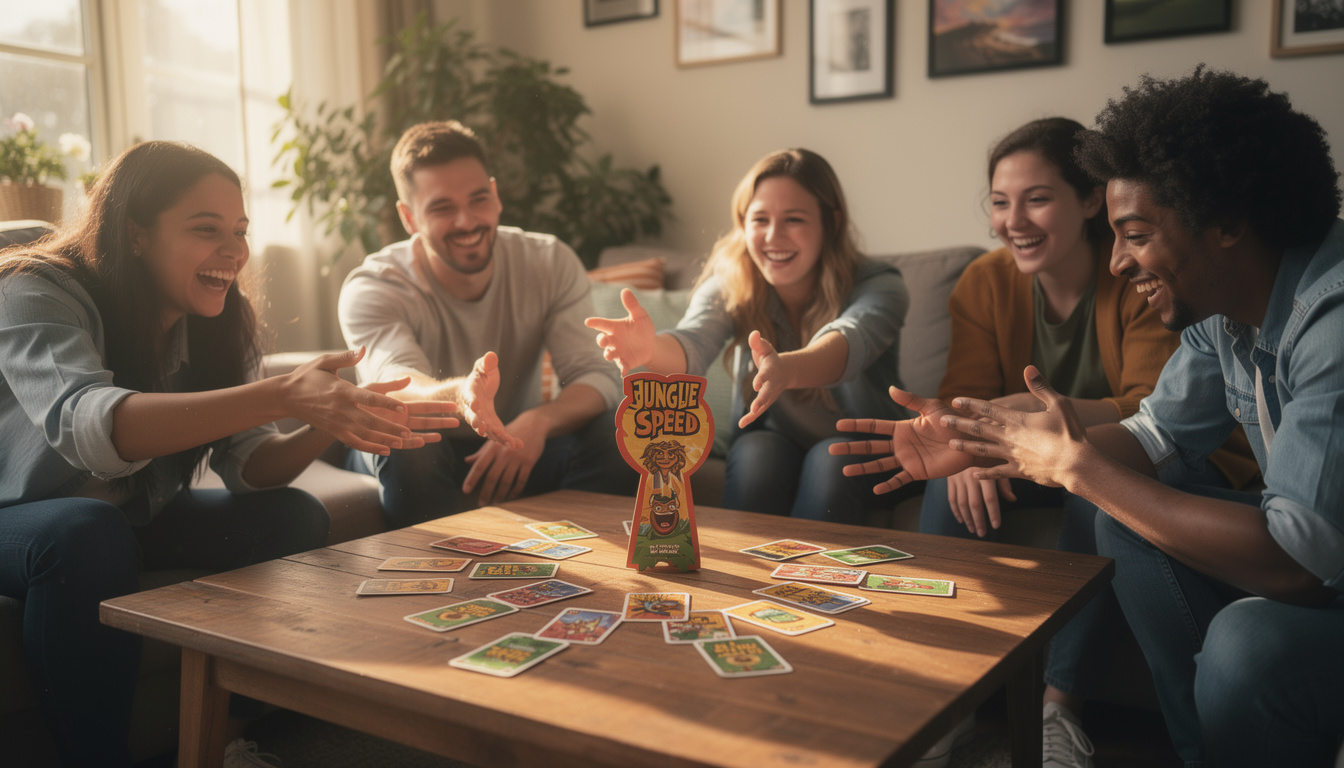 découvrez le guide complet de jungle speed, parfait pour les amateurs souhaitant maîtriser ce jeu de cartes rapide et stratégique. astuces, règles et conseils pour s'amuser en famille ou entre amis.