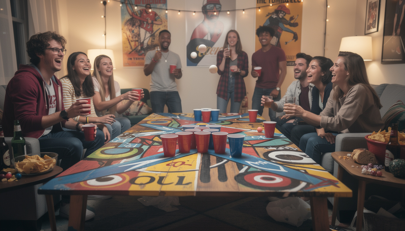 découvrez comment fabriquer facilement votre propre table de beer pong à la maison pour des soirées entre amis réussies et conviviales.