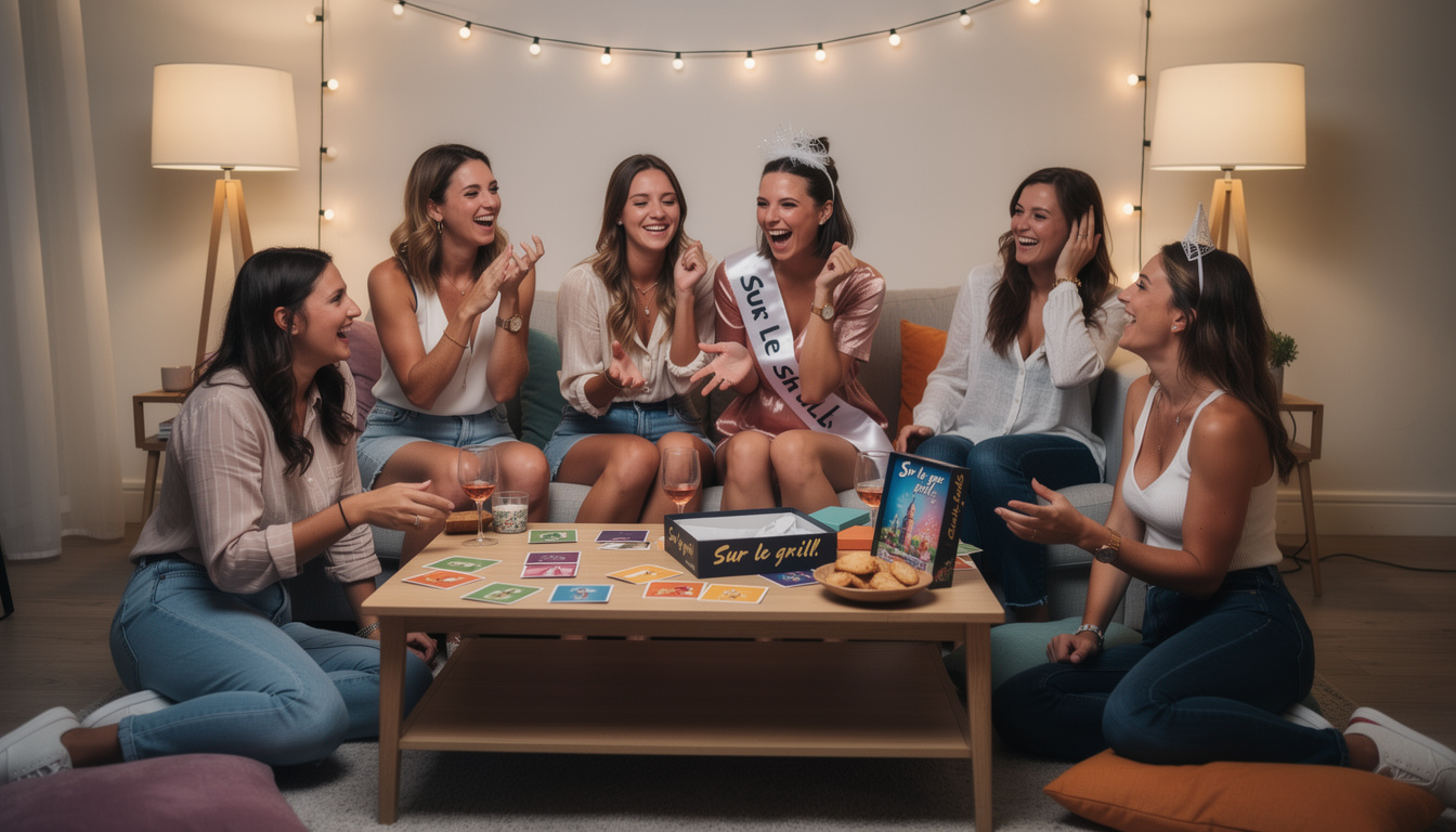 Le jeu de carte « Sur le grill » rendra vos soirées EVJF inoubliables