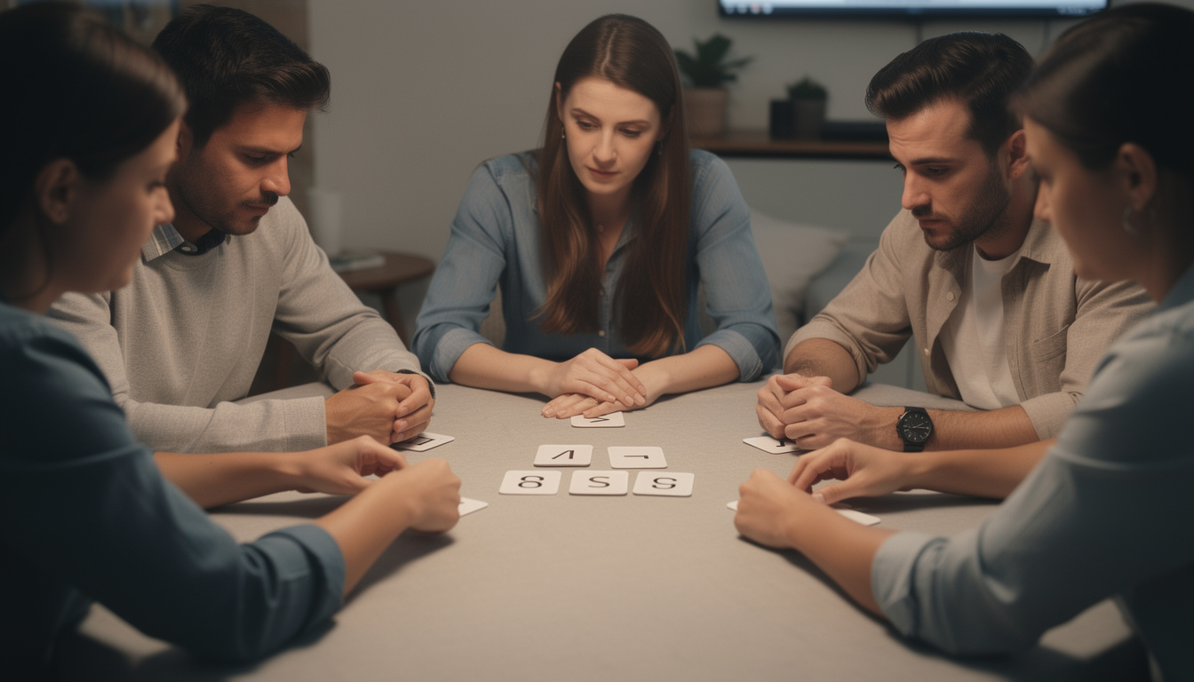 découvrez the mind, un jeu d'ambiance captivant qui stimule la coopération et défie votre intuition pour des moments de fun inoubliables entre amis ou en famille.