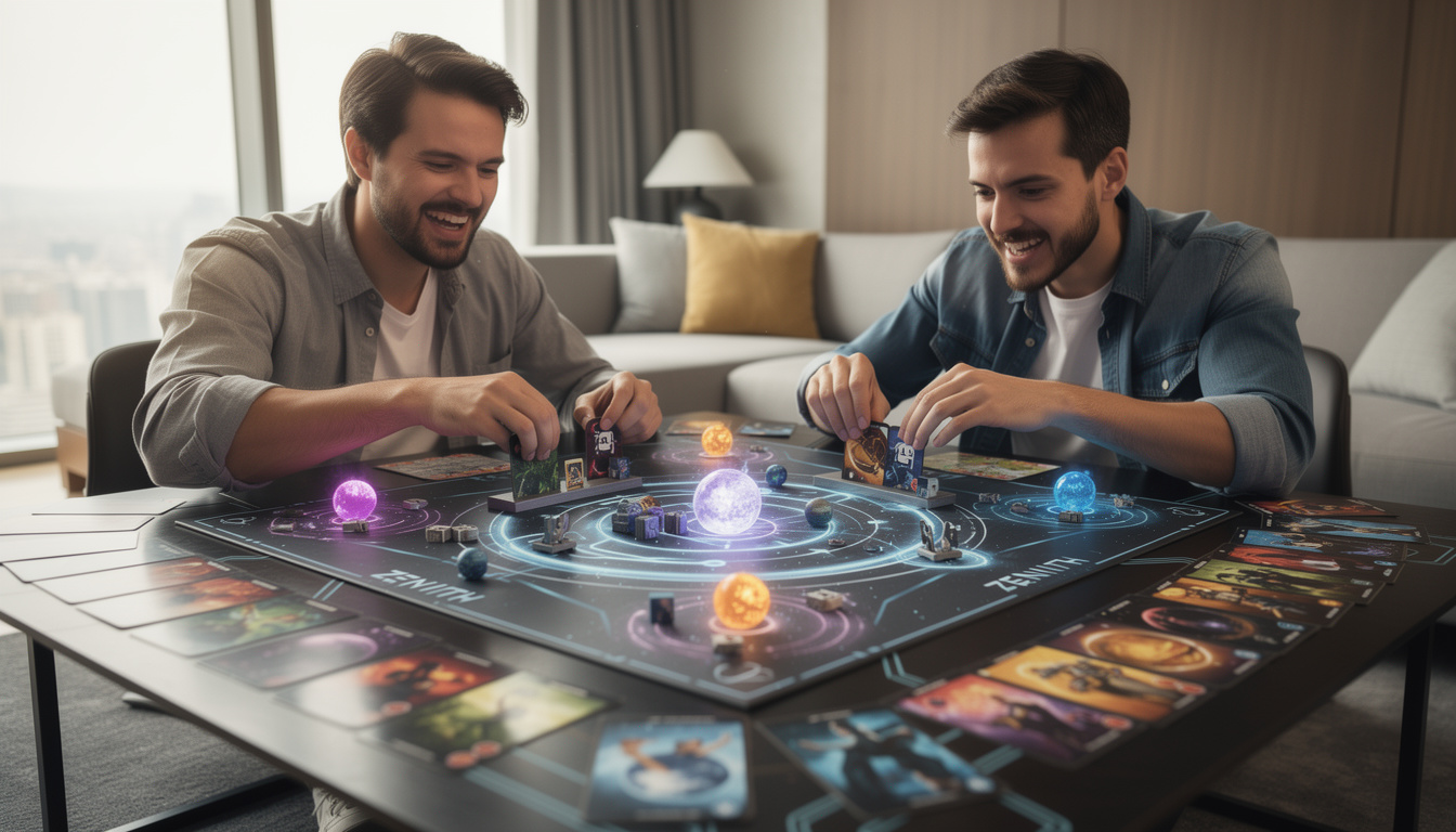 découvrez zenith, le jeu de société stratégique pour 2 joueurs qui séduit les amateurs de duels tactiques et d'affrontements passionnants.