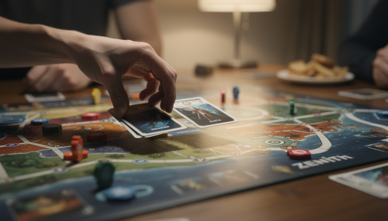 découvrez zenith, le jeu de société à 2 joueurs qui captive les amateurs de duels tactiques par sa stratégie intense et ses parties rapides.