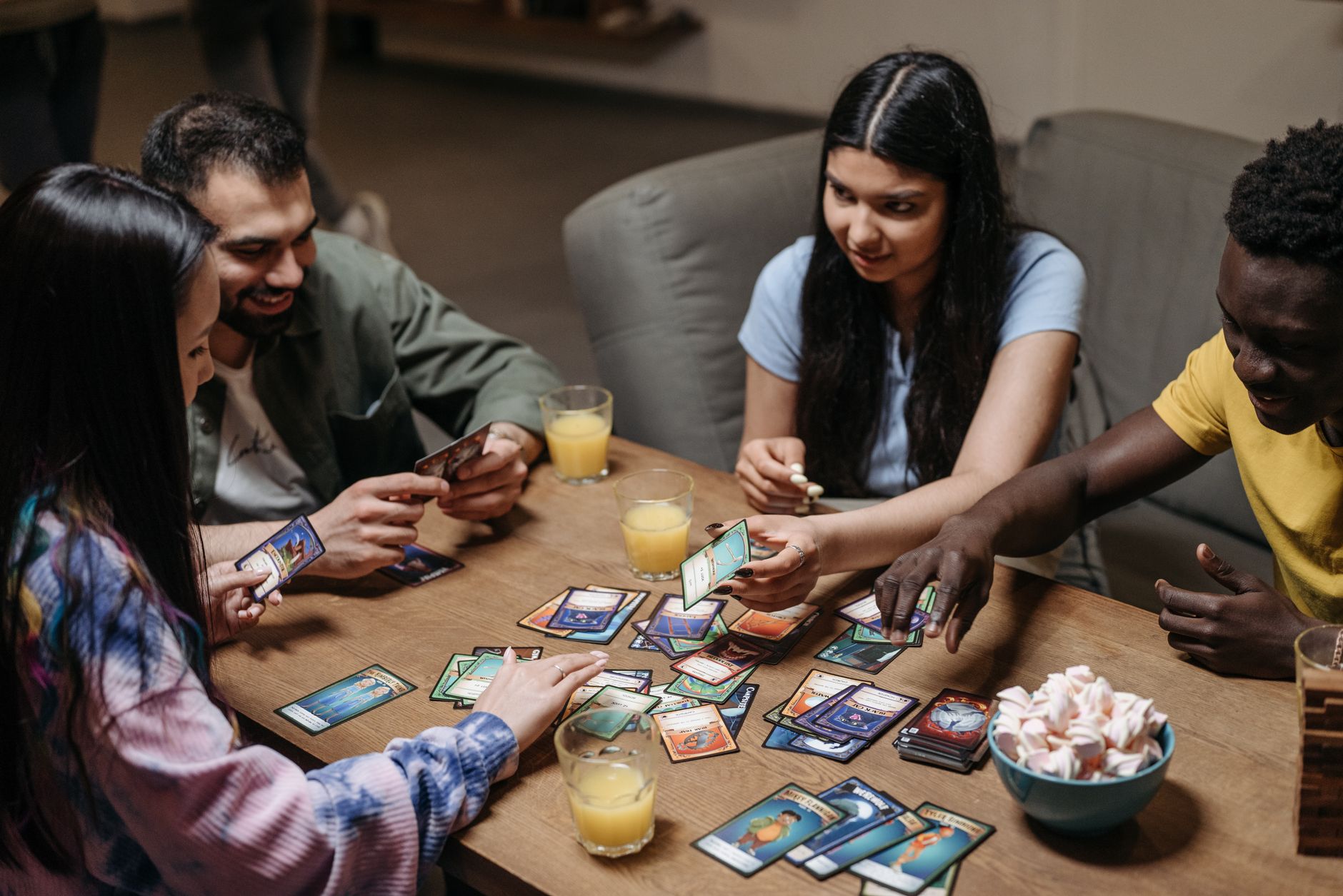 La variante pour les jeunes du jeu skyjo