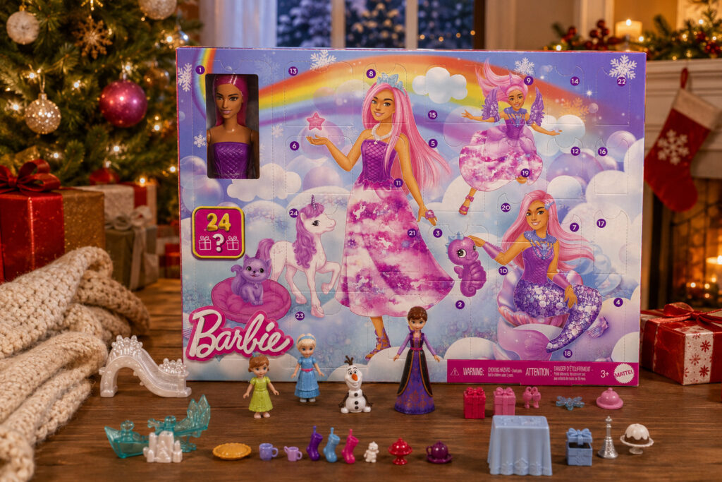5 calendriers de l’Avent Mattel à découvrir !