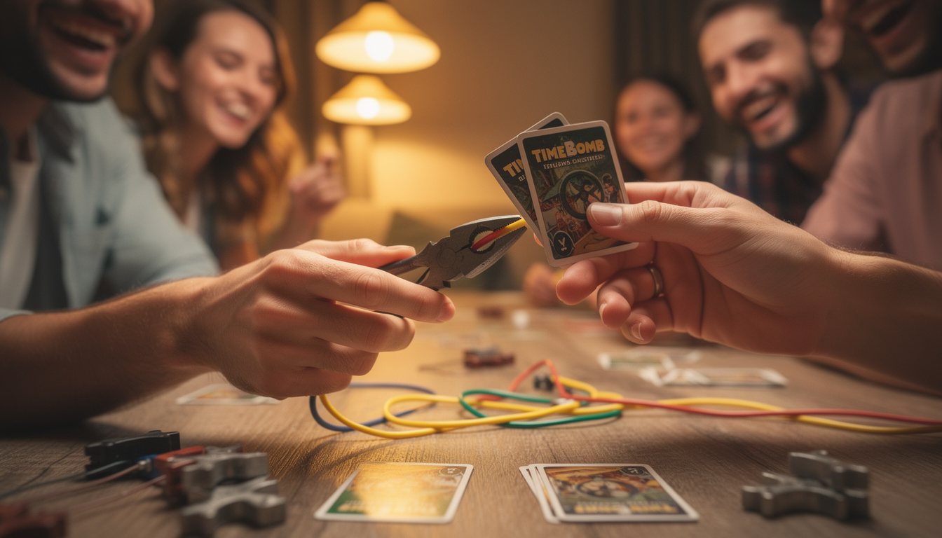 découvrez timebomb, le jeu de bluff idéal pour pimenter vos soirées entre amis. suspense, stratégie et rires garantis pour des moments inoubliables !