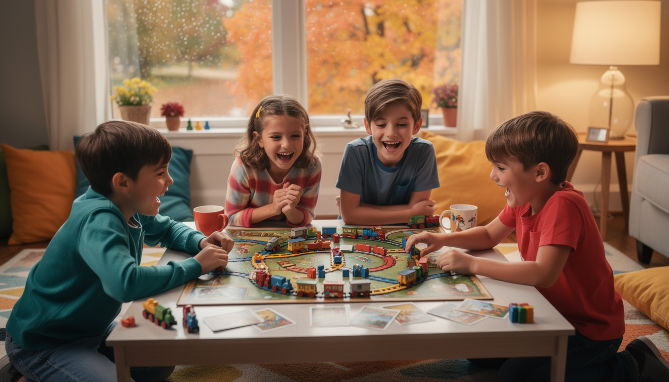découvrez les jeux de société idéaux pour animer vos après-midi pluvieux d'automne, parfaits pour partager des moments conviviaux en famille ou entre amis.