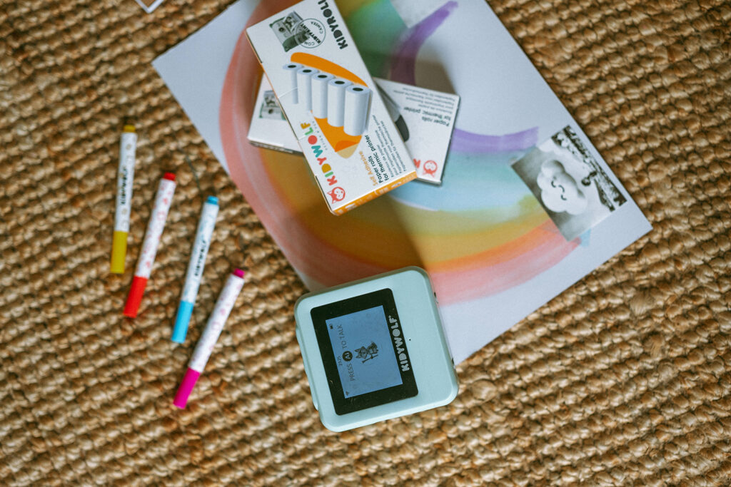 KIDYWOLF présente KIDYPRINTER AI pour les enfants