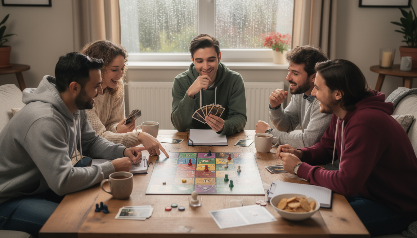 découvrez notre sélection chaleureuse de jeux de réflexion parfaits pour égayer un dimanche pluvieux. plongez dans des moments cosy et stimulants en famille ou entre amis.