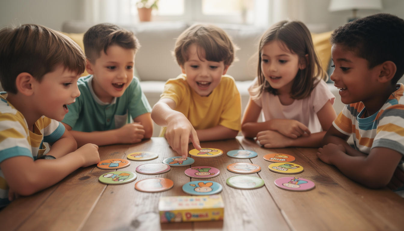 découvrez notre sélection des meilleurs jeux de société pour enfants de 4 ans, adaptés à leur développement et parfaits pour s'amuser en famille.