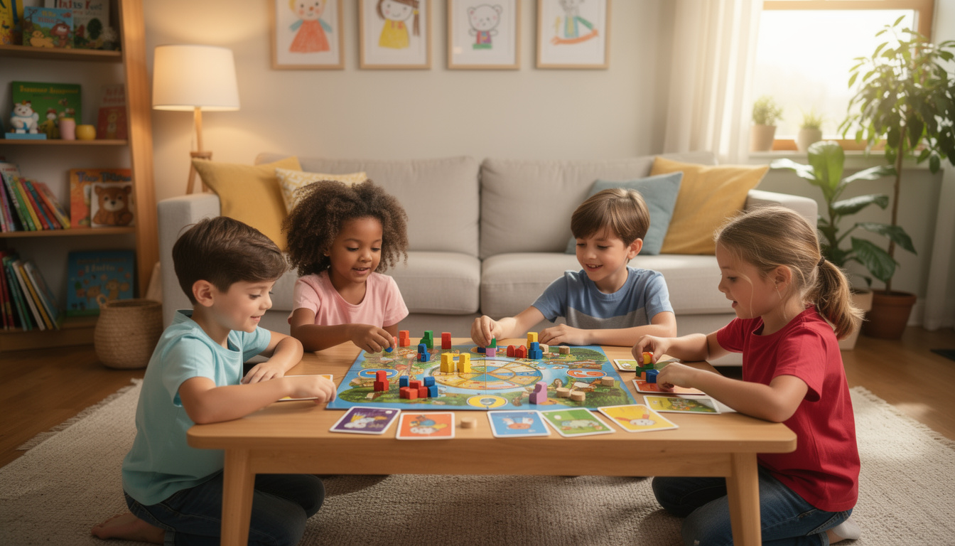 découvrez notre guide pour choisir le jeu de société idéal pour un enfant de 5 ans, alliant amusement, apprentissage et développement des compétences.