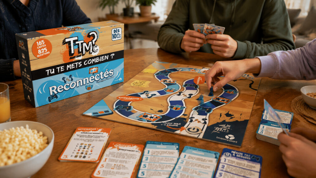 TTMC – Reconnectés : le jeu familial pour ouvrir le dialogue sur les écrans