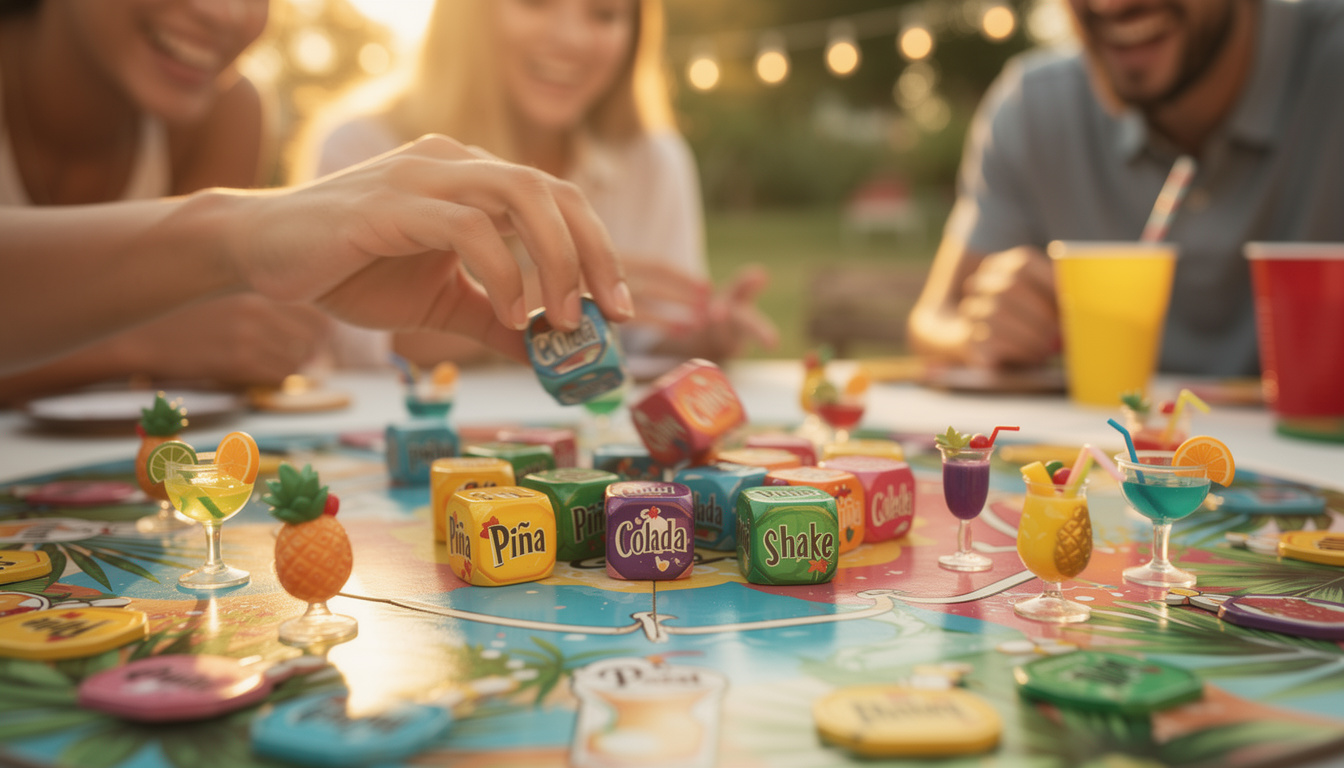 découvrez piña coladice, le jeu parfait pour des parties rapides et fun entre amis. ambiance garantie et plaisir assuré à chaque partie !