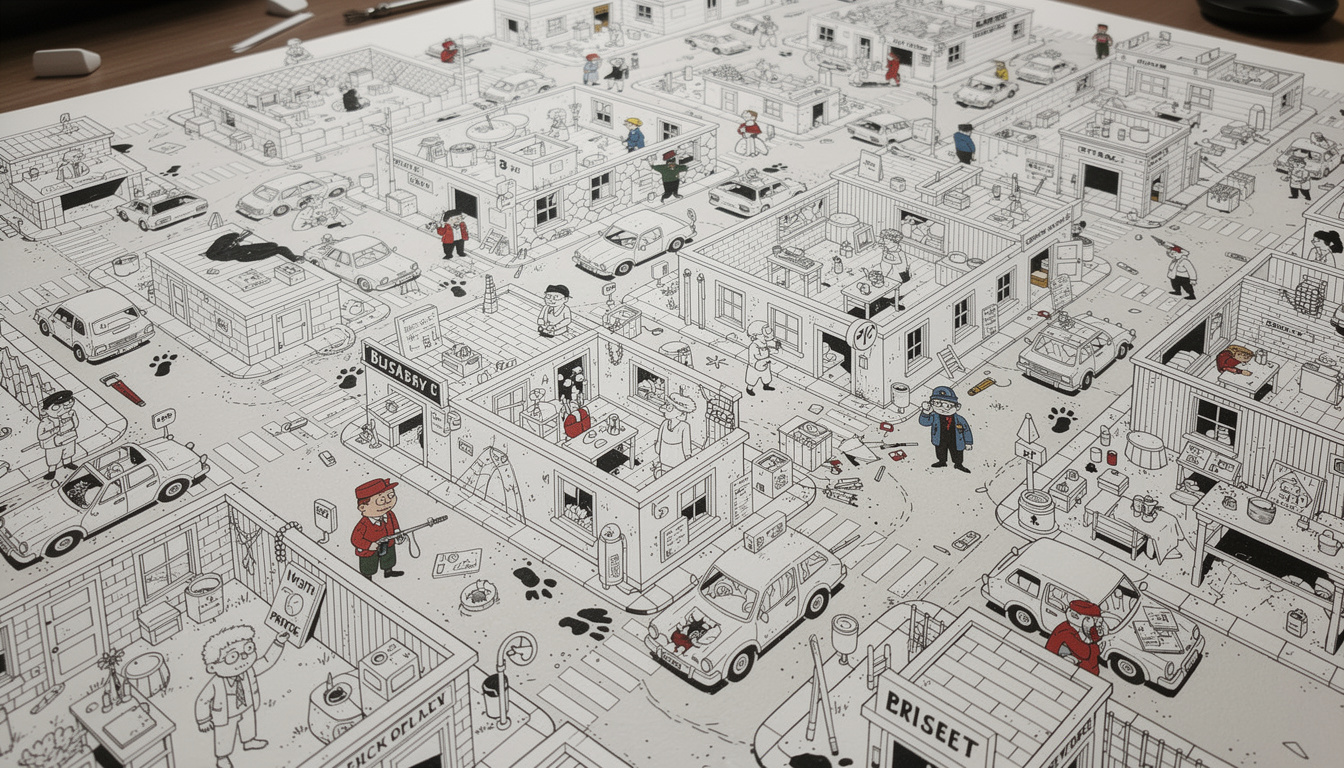 découvrez pourquoi enquêter sur une carte géante dans micromacro crime city offre une expérience immersive unique et captivante pour résoudre des enquêtes passionnantes.